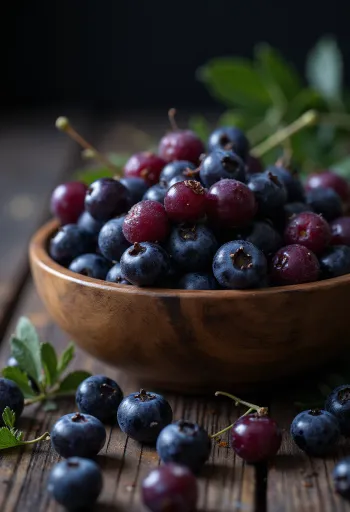 Fructe de Aronia (scoruș negru) proaspete