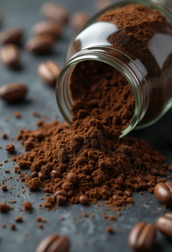 Granule de cicoare prăjită și rădăcină uscată