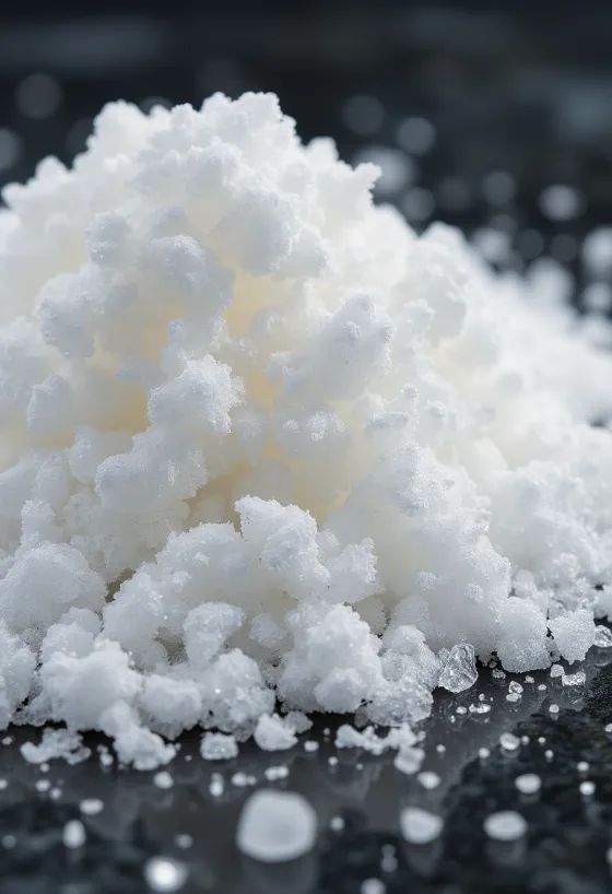 Zahăr cristal alb în bol și lingură de lemn