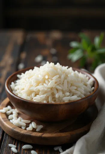Risotto cremos preparat cu orez Carnaroli proaspăt gătit