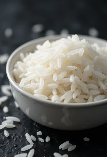Orez Iasomie (Jasmine) gătit, pufos și alb