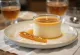 Panna cotta cu caramel în pahar