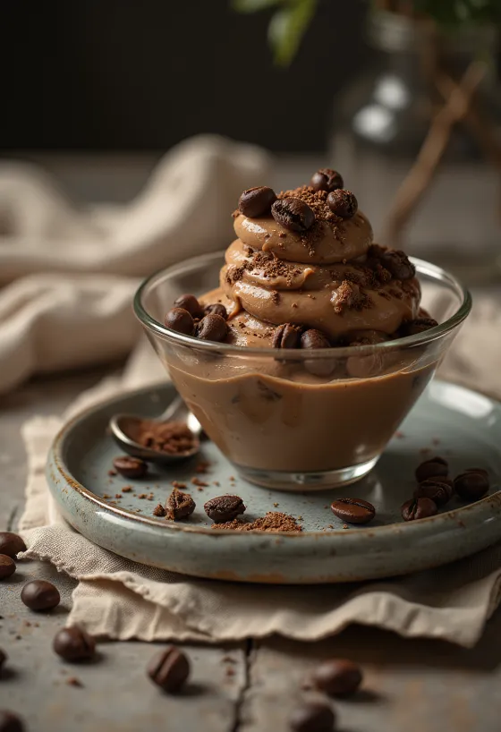 Parfait Mocca servit