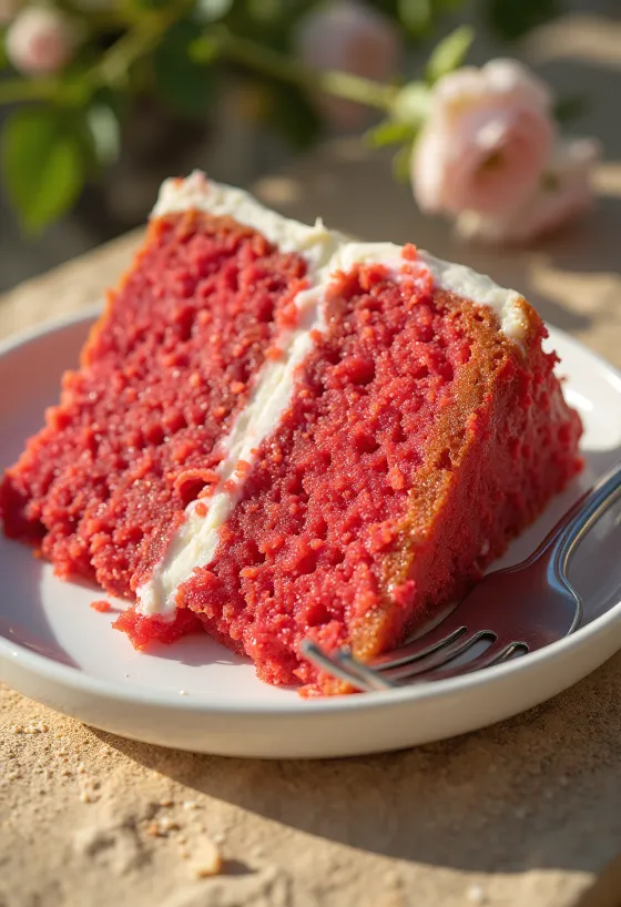 Tort Red Velvet cu straturi cremoase