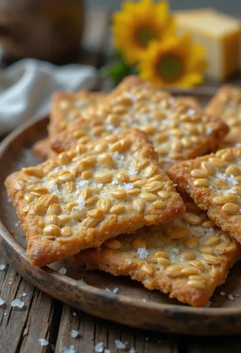 Pâine crocantă suedeză Knäckebröd cu semințe