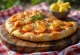 Calzone picant cu creveți proaspăt copt