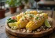 Elote cu jalapeño, servit proaspăt