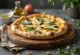 Pizza Bianca Romana presărată cu rozmarin și sare