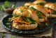 Bao bun cu sparanghel servit