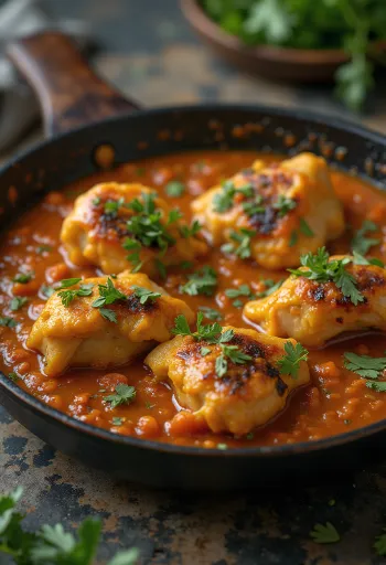 Saji cu coriandru servit, cu coriandru proaspăt și lămâie