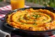 Shepherd’s pie servit cu cartofi dulci, cu piure de cartofi dulci deasupra