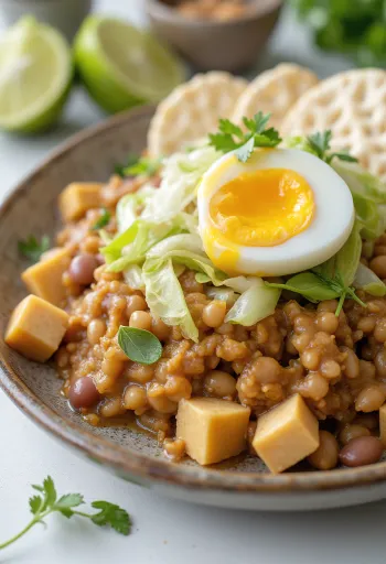 Gado-gado cu krupuk, legume proaspete cu sos de arahide