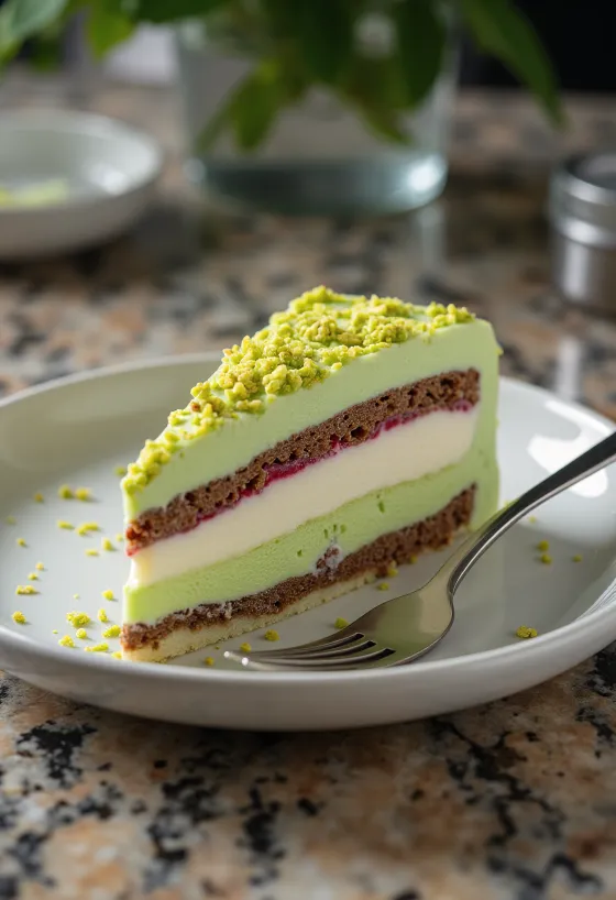 Spumoni servit