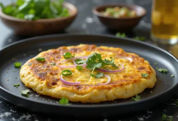 Rava Chilla, servită cu legume și iaurt