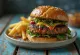 Burger de seitan cu legume proaspete