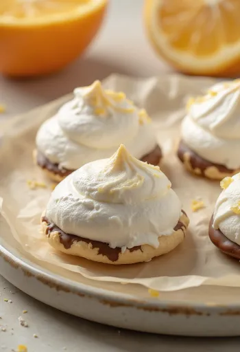 Bezele cu miere și portocale servite