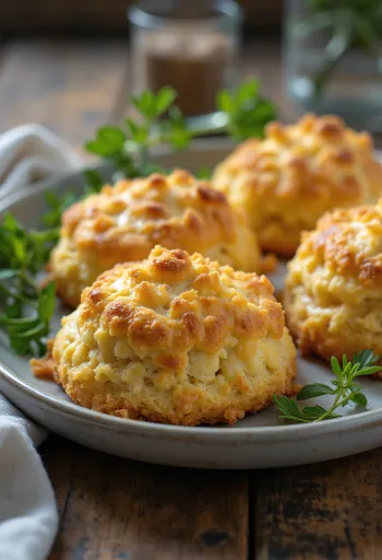 Pogăcele cu pesmet servite