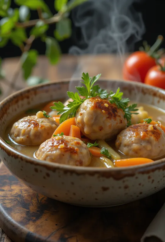 Albóndigas servit
