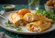 Empanada chiliană cu pui, empanada cu pui, în aluat auriu