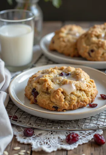 Biscuiți cu muesli proaspăt copți
