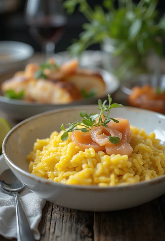 Kedgeree cu smântână, pește afumat și ouă, un preparat delicios