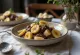 Gnocchi cu banane și ciocolată servit