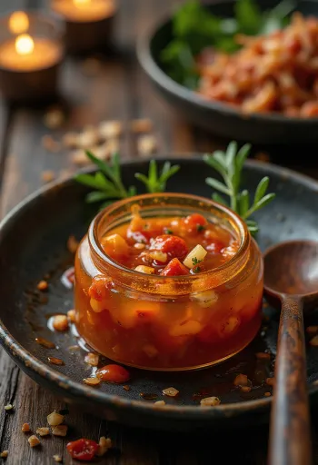 Sos de chili dulce servit