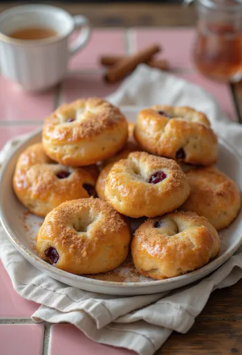 Eccles cake cu umplutură de mere și scorțișoară, aluat foitaj