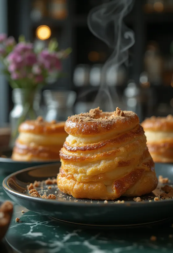 Colac secuiesc acoperit cu zahăr și scorțișoară