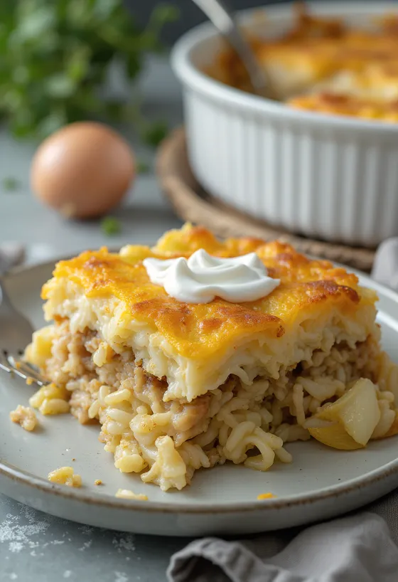 Varză creață stratificată cu carne tocată suculentă și umplutură moale de orez