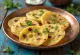 Paneer thepla cu aluat fără gluten, servit cu condimente proaspete și iaurt