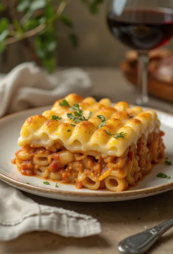 Pastitsio servit