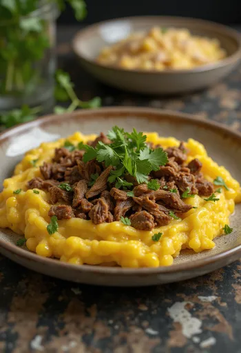 Pamonha com carne seca, pachețele de porumb cu carne uscată condimentată