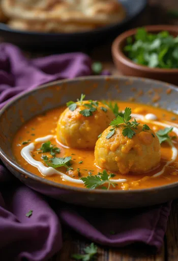 Malai Kofta, o mâncare indiană cremoasă servită