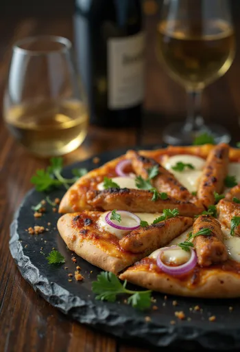 Pizza Ethiopian Style servită